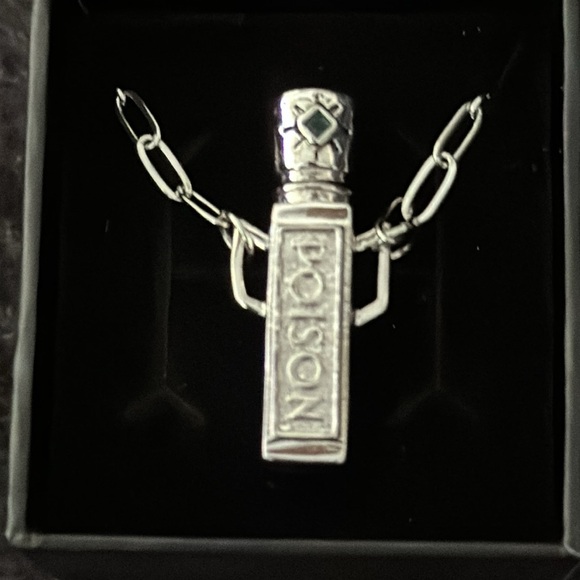 Rhodium plated Antidote and Poison necklaces from Little Rooms. Retired pieces. - Picture 3 of 3